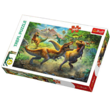Trefl Harcoló Tyrannosauruszok 160db-os puzzle - Trefl puzzle, kirakós