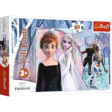 Trefl : jégvarázs 2 hercegnők puzzle - 30 darabos puzzle, kirakós