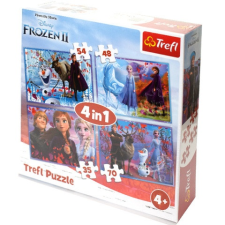 Trefl Jégvarázs 2: Utazás az ismeretlenbe 4 az 1-ben puzzle - Trefl puzzle, kirakós