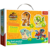 Trefl Jurassic World: Aranyos dinoszauruszok - Első Baby puzzle 3-4-5-6db-os - Trefl