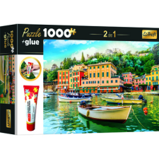 Trefl : kikötő puzzle - 1000 darabos + ragasztó puzzle, kirakós