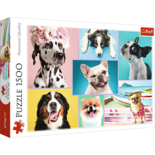  TREFL KIRAKÓS 1500 VICCES KISKUTYÁK puzzle, kirakós