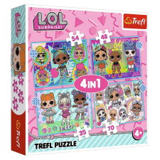 Trefl L.O.L Surprise babák 4 az 1-ben puzzle - Trefl puzzle, kirakós