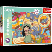 Trefl : Lilo és Stitch, Hula hula tánc puzzle - 200 darabos puzzle, kirakós