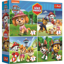  TREFL Mancs Őrjárat Progresszív Puzzle 4 az 1-ben puzzle, kirakós