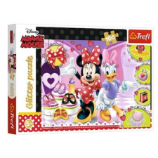 Trefl Minnie csillám puzzle 100 db-os Trefl puzzle, kirakós