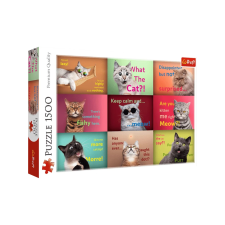Trefl Mókás cicák 1500db-os puzzle - Trefl puzzle, kirakós