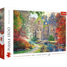  Trefl őszi kastély 1500 darabos puzzle puzzle, kirakós