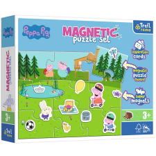 Trefl Peppa malac mágneses puzzle szett kiegészítőkkel - Trefl puzzle, kirakós