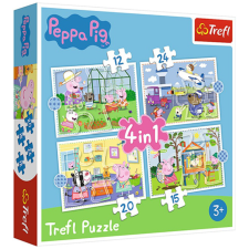 Trefl Peppa malac nyaralási emlékei 4 az 1-ben puzzle - Trefl puzzle, kirakós