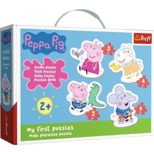 Trefl Peppa Pig Lovely Kirakós játék 3 db Rajzfilmek (36086) puzzle, kirakós