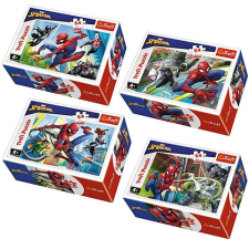 Trefl Pókember akcióban 54db-os mini puzzle 4 féle - Trefl puzzle, kirakós