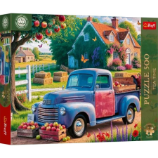 Trefl Premium Plus: European Puzzle Championship Kék furgon - 500 darabos puzzle puzzle, kirakós