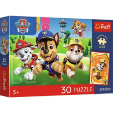 Trefl : Premium Plus Kids - Mancs őrjárat puzzle - 30 darabos puzzle, kirakós