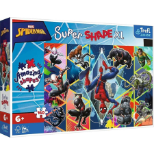 Trefl Puzzle 160 darab Super Shapes XL Csatlakozz Spidermanhez puzzle, kirakós