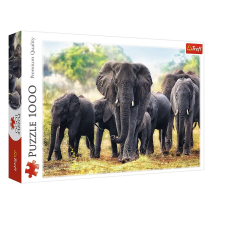 Trefl Puzzle - Afrikai elefántok 1000db puzzle, kirakós