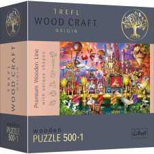 Trefl Puzzle Trefl 500 Wood Craft-Magical World puzzle, kirakós