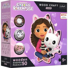 Trefl Puzzle Wood Craft: Gabi babaháza - 50 darabos puzzle fából (20202) (t20202) puzzle, kirakós