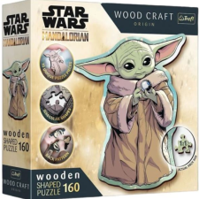 Trefl Puzzle Wood Craft: Star Wars, Grogu - 160 darabos puzzle fából (20185) (T20185) puzzle, kirakós