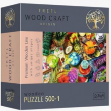 Trefl puzzle wood craft: színes koktélok - 500+1 darabos puzzle fából puzzle, kirakós