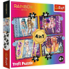 Trefl Rainbow High 4 az 1-ben puzzle – Trefl