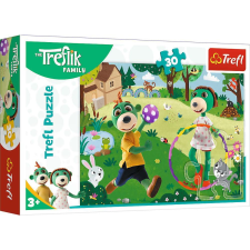Trefl Rejtvény – 30 – Aktív Nap – Treflik Family Trefl 18287- 27797 (494837) puzzle, kirakós