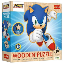Trefl Sonic villámgyors kihívása – 50db-os fa puzzle - Trefl puzzle, kirakós
