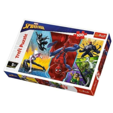 Trefl Spiderman puzzle 100 db-os - Trefl - Fejjel lefelé puzzle, kirakós