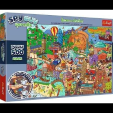 Trefl : Spy Guy Európa nyomozós képkereső puzzle - 500 darabos puzzle, kirakós