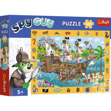 Trefl : Spy Guy Kalózhajó nyomozós képkereső puzzle - 100 darabos puzzle, kirakós