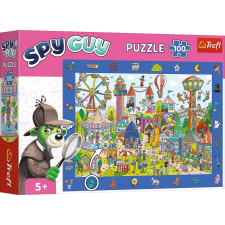 Trefl Spy Guy Vidámpark nyomozós képkereső puzzle - 100 darabos puzzle, kirakós