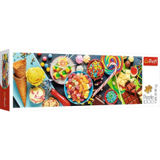 Trefl Színes cukorkák 1000db-os panoráma puzzle (29046) (5900511290462) - Kirakós, Puzzle puzzle, kirakós