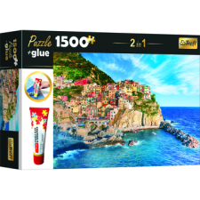 Trefl : Tengerparti látkép puzzle - 1500 darabos + ragasztó (26178) (26178) puzzle, kirakós