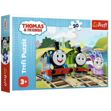 Trefl Thomas a gőzmozdony 30 db-os puzzle - Trefl puzzle, kirakós