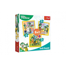 Trefl Trefl - családi puzzle szett: együtt szórakoztató kaland puzzle, kirakós
