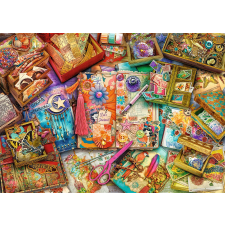 Trefl Trefl prémium plus kirakós tea idő: scrapbooking 1000 darabos puzzle, kirakós