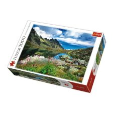 Trefl Trefl puzzle 3000 darabos - Magas-Tátra, Starolesna-tó kilátás puzzle, kirakós