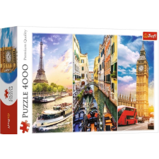 Trefl Trefl puzzle európai utazás 4000 darabos puzzle, kirakós