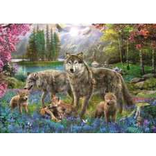Trefl Trefl puzzle farkascsalád 1000 darabos puzzle, kirakós