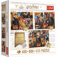 Trefl Trefl puzzle harry potter: Ron, Hermione és Harry 400 + 500 + 600 darab puzzle, kirakós