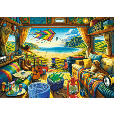 Trefl Trefl puzzle tea time - 1000 darabos kirakós játék puzzle, kirakós
