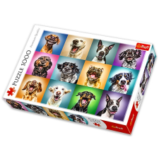 Trefl Trefl: vicces kutyák 1000 darabos puzzle puzzle, kirakós