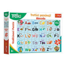 Trefl Treflik megismerik az ábécét puzzle, 30 db-os puzzle, kirakós