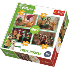 Trefl Treflíkok 4 az 1-ben Puzzle puzzle, kirakós