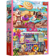 Trefl Vakáció 2x500db-os puzzle - Trefl puzzle, kirakós
