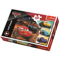 Trefl Verdák 3: Villám McQueen és barátai puzzle 60db-os - Trefl puzzle, kirakós