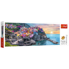 Trefl : Vernazza, Olaszország - 500 darabos panoráma puzzle puzzle, kirakós