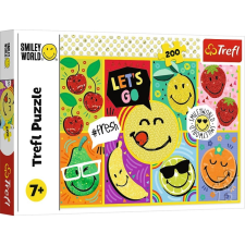 Trefl Vidám Smiley Puzzle 200 darabos - Trefl puzzle, kirakós