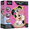 Trefl Wood Craft Junior: Disney Minnie egér világa fa puzzle 50db-os
