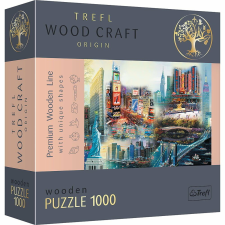 Trefl Wooden Puzzle 1000 Pieces New York puzzle, kirakós